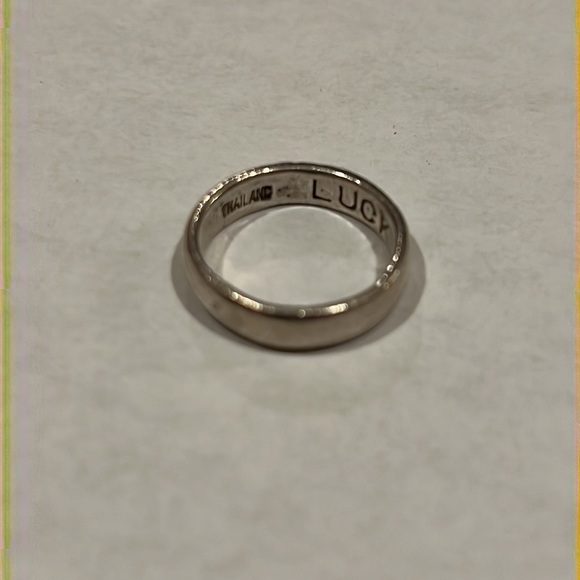 Silver “Luck” ring - Picture 3 of 5